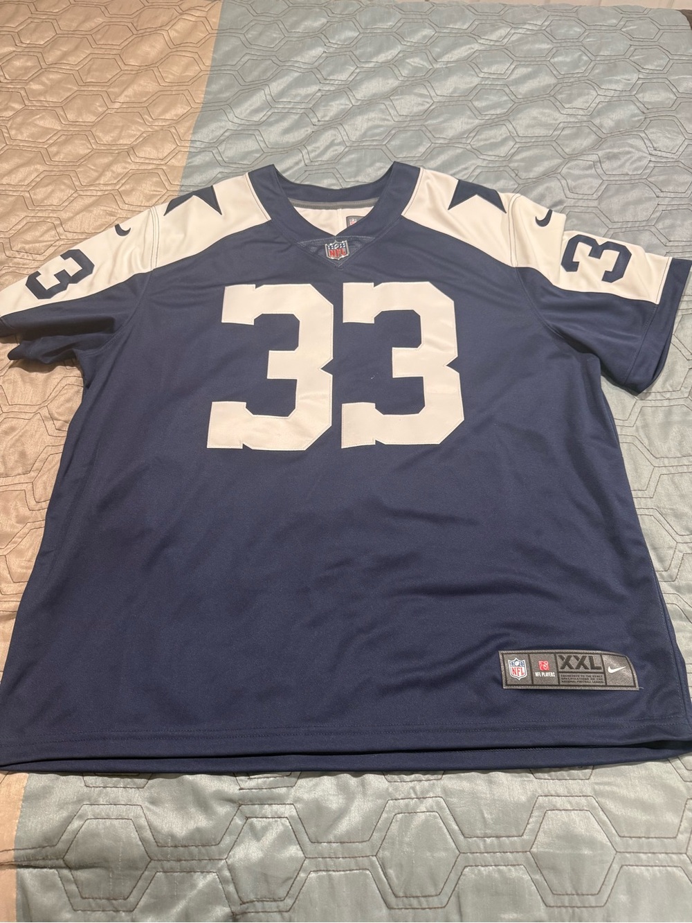 Tony Dorsett #33 Cowboys Jersey Authentic Nike Mens XXL